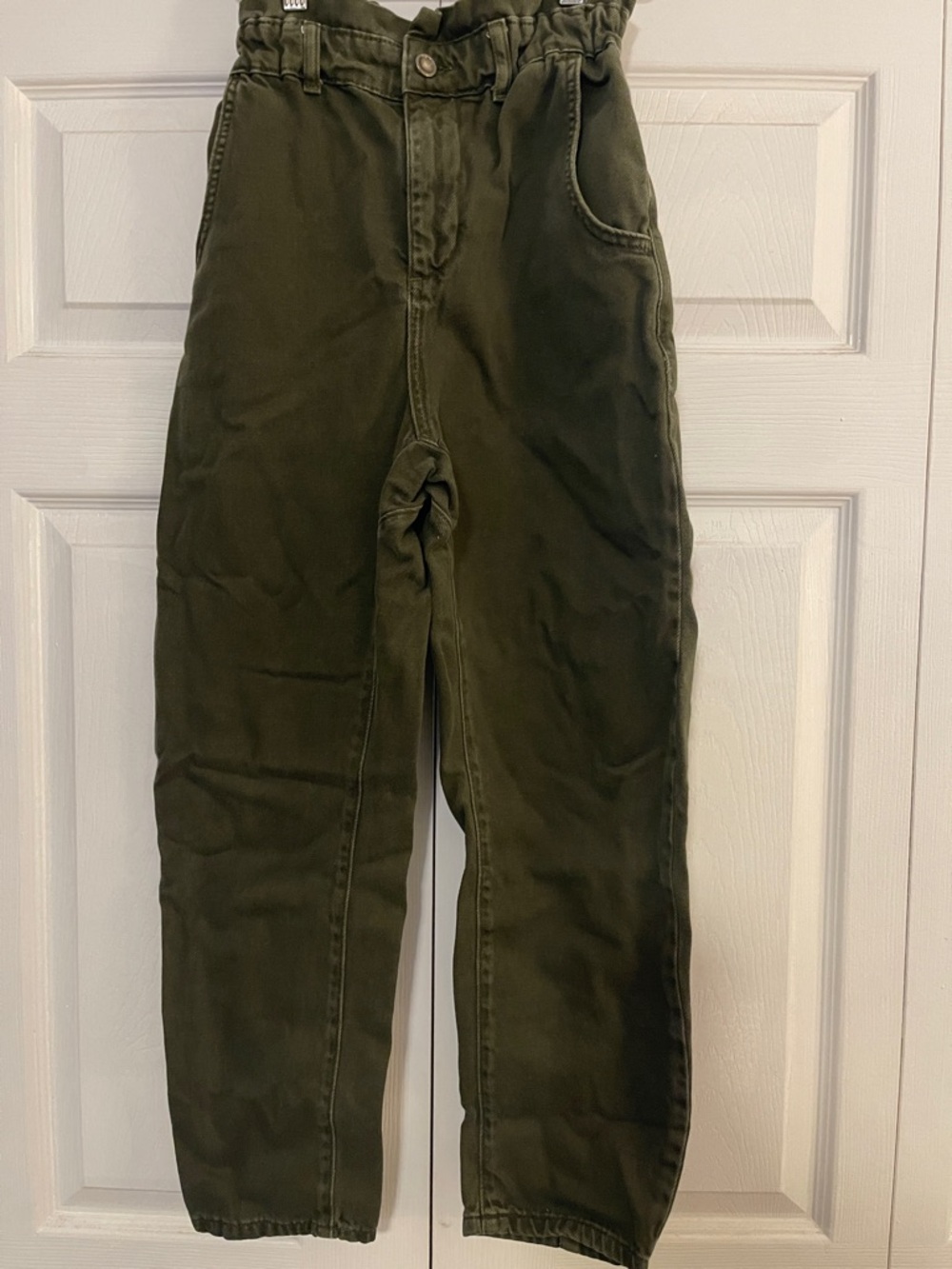 Zara woman’s jeans with elastic waist